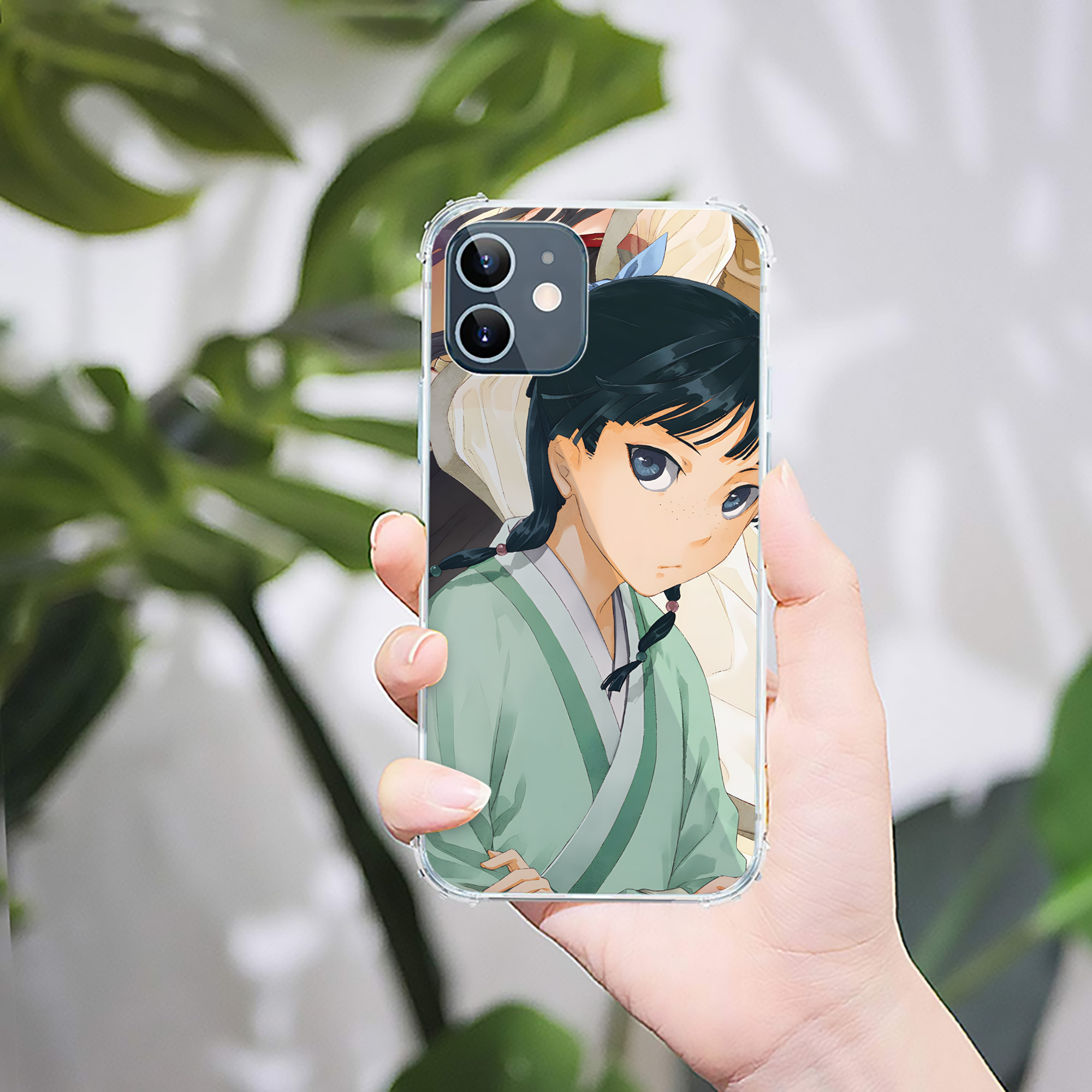 （画像用） 薬屋のひとりごと The Apothecary Diaries 【iPhone 12シリーズ対応】透明スマホケース（クリアソフトケース）